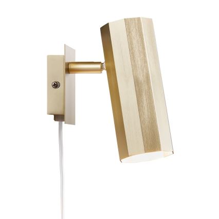 Nordlux - Wandspot ALANIS 1xGU10/15W/230V goud