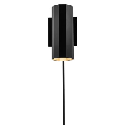 Nordlux - Wandspot ALANIS 1xGU10/15W/230V zwart