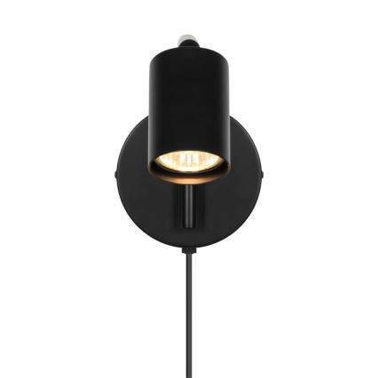 Nordlux - Wandspot EXPLORE 1xGU10/5W/230V zwart