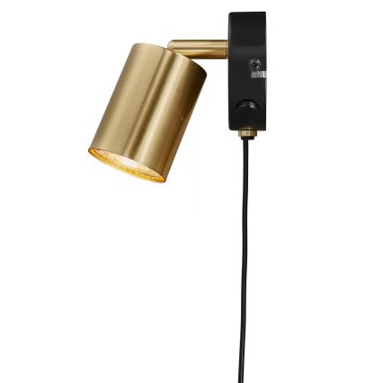 Nordlux - Wandspot EXPLORE 1xGU10/7W/230V messing