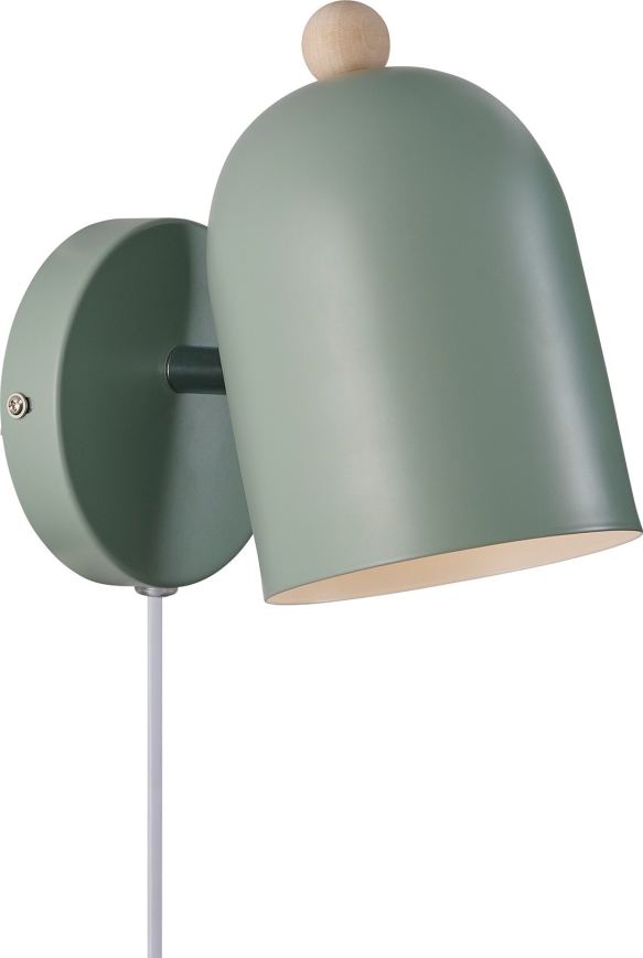 Nordlux - Wandspot GASTON 1xE27/15W/230V groen
