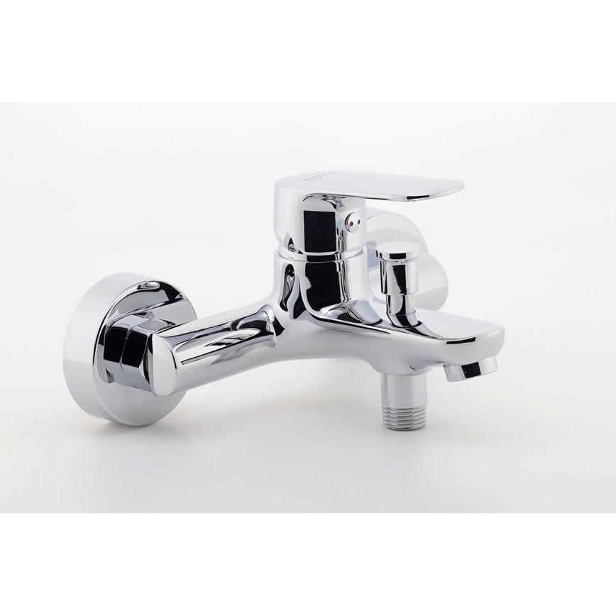 Novaservis - Ensemble baignoire avec mitigeur TITANIA COSMOS chromé brillant