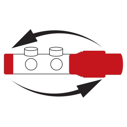 Novaservis - Ensemble pour radiateurs à raccordement central d'angle, chrome brillant