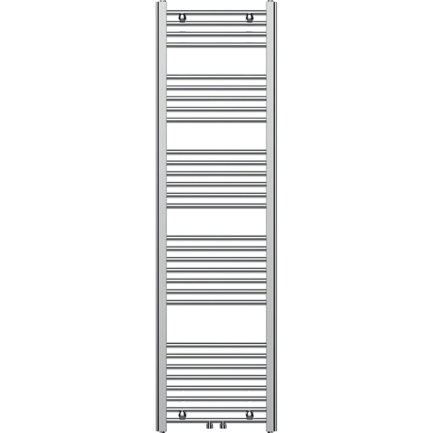 Novaservis - Handdoekradiator (laddermodel) 423W/230V 160x45 cm glanzend chroom recht