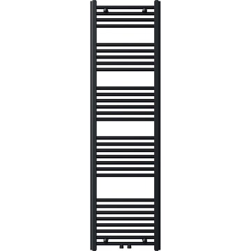 Novaservis - Handdoekradiator voor badkamer 648 W/230 V, 160 x 45 cm, zwart, recht