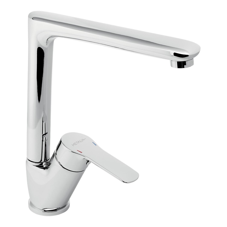 Novaservis - Kraan voor gootsteen METALIA 26,2 cm glanzend chroom