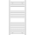 Novaservis - Radiateur sèche-serviettes en échelle 365W/230V 90x45 cm blanc droit