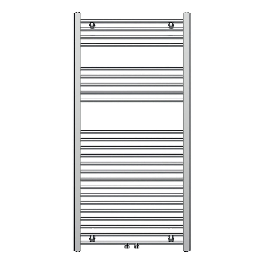 Novaservis - Radiateur sèche-serviettes pour salle de bains 423W/230V 120x60 cm chrome brillant droit