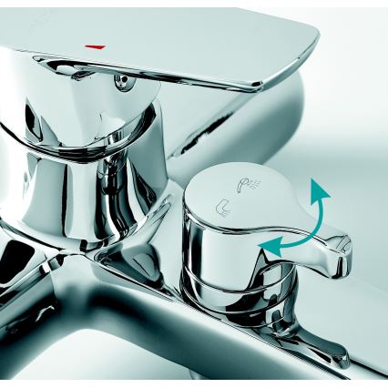 Novaservis - Robinet de baignoire METALIA chrome brillant