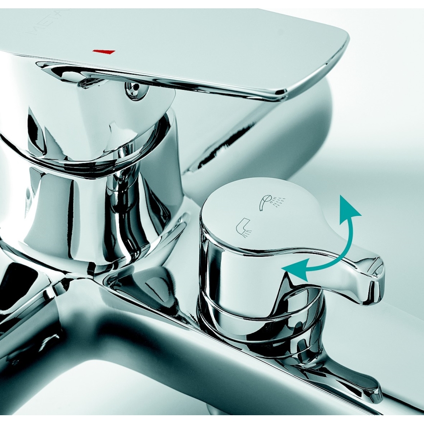 Novaservis - Robinet de baignoire METALIA chrome brillant