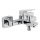 Novaservis - Robinet de baignoire NOBLESS EGO chrome brillant