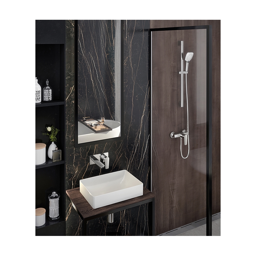 Novaservis - Robinet de lavabo pour installation encastrée METALIA ECO chrome brillant