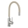 Novaservis - Robinet d'évier avec bras flexible acier inoxydable/beige