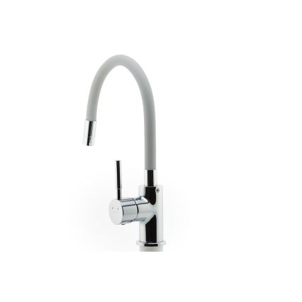 Novaservis - Robinet d'évier avec bras flexible chrome brillant/gris
