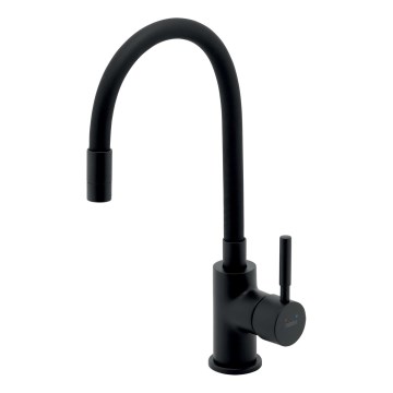Novaservis - Robinet d'évier avec bras flexible mat noir