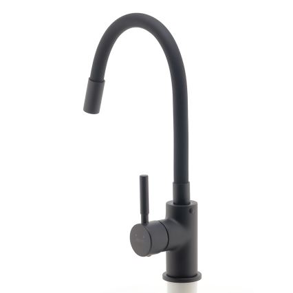Novaservis - Robinet d'évier avec bras flexible mat noir