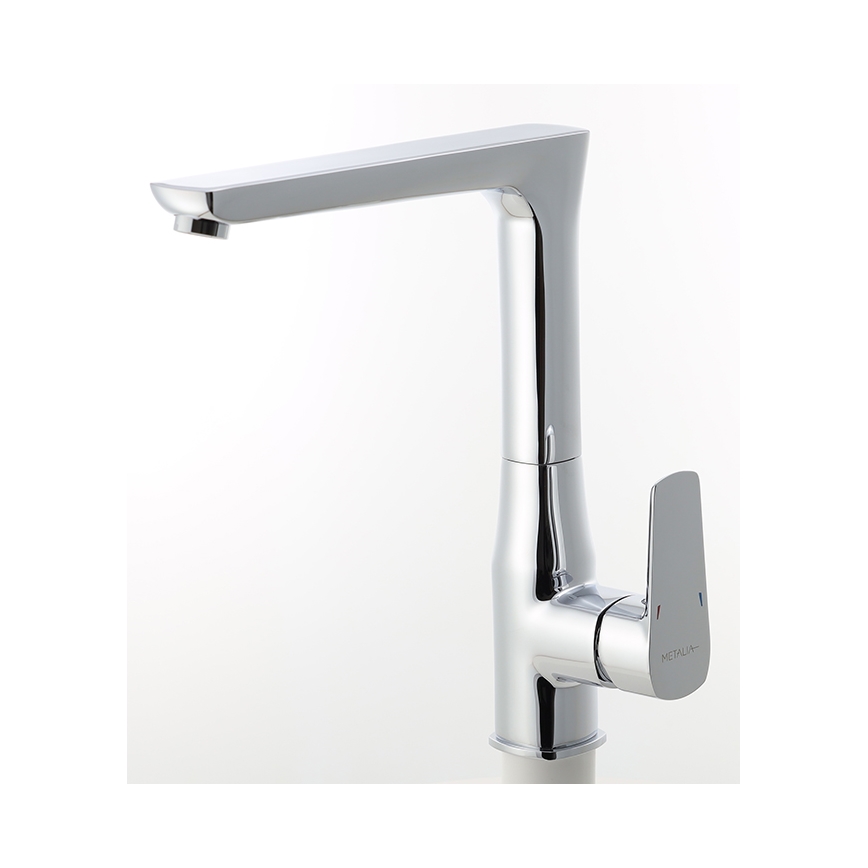 Novaservis - Robinet d'évier METALIA chrome brillant