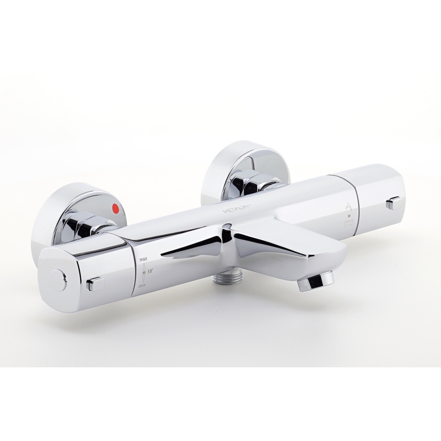Novaservis - Thermostatisch badkraan METALIA glanzend chroom