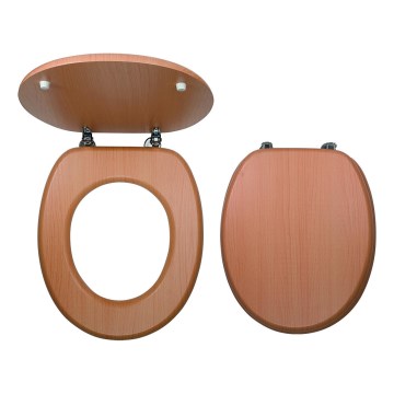 Novaservis - WC-bril MDF/decor beuk