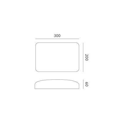 Numéro de maison LED avec détecteur NUMOS LED/7W/230V IP65