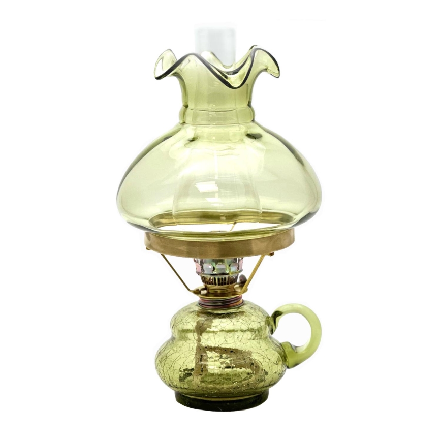 Olielamp ANNA 33 cm groen