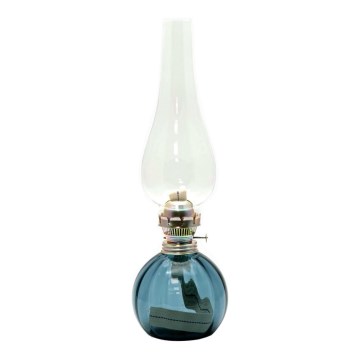 Olielamp BASIC 38 cm blauw