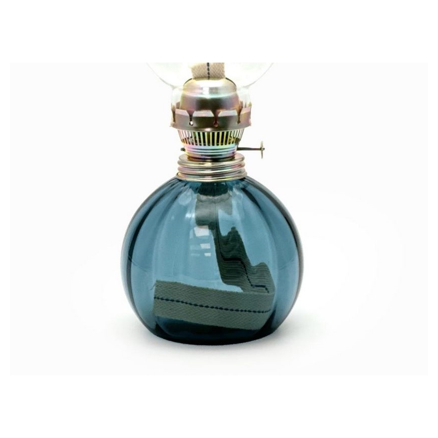 Olielamp BASIC 38 cm blauw