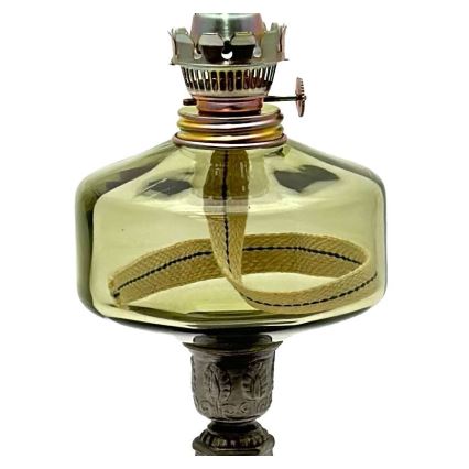 Olielamp LUDMILA 42 cm groen