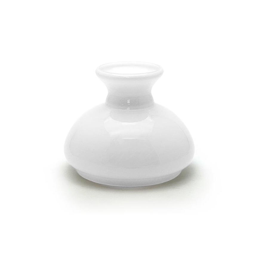 Olielamp met een tinnen standaard 45 cm bosgroen