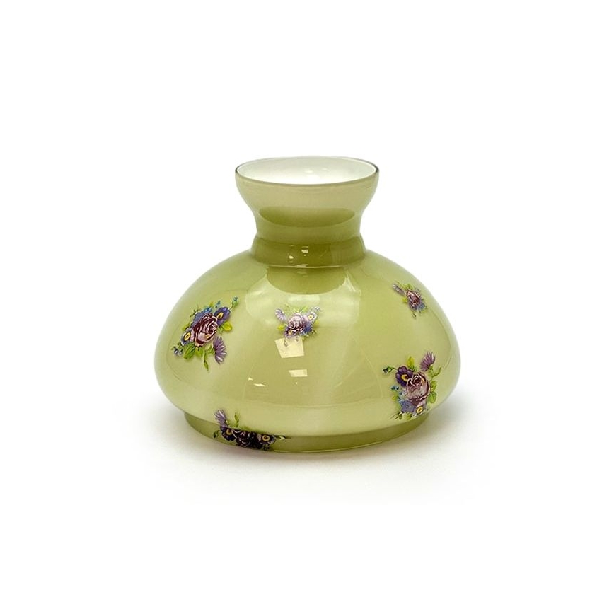 Olielamp PETRA 42 cm bosgroen