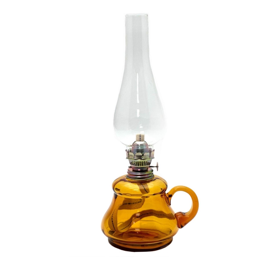 Olielamp TEREZA 34 cm amber