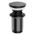 OMNIRES A706AT - Bonde de lavabo CLICK-CLACK d. 6,6 cm brossé anthracite