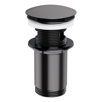 OMNIRES A706AT - Wastafel afva CLICK-CLACK diameter 6,6 cm geborsteld antraciet