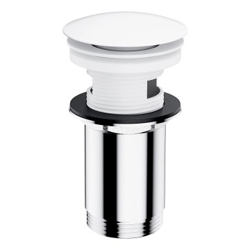 OMNIRES A706BM - Wastafel afva CLICK-CLACK diameter 6,6 cm mat wit