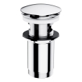 OMNIRES A706CR - Bonde de lavabo CLICK-CLACK d. 6,6 cm chrome brillant