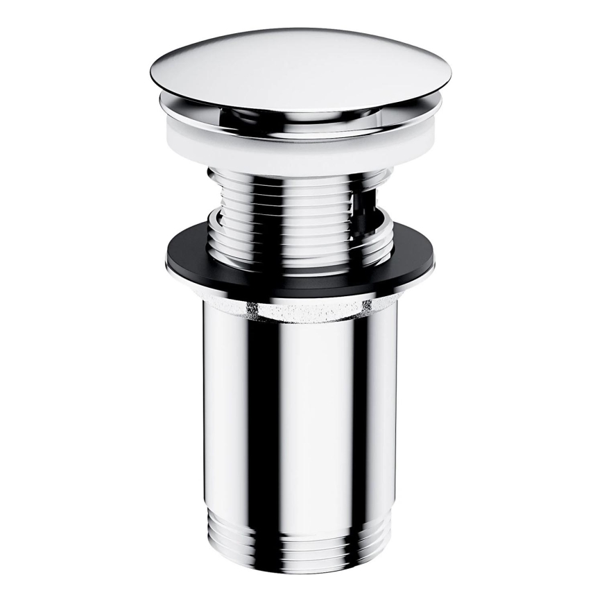 OMNIRES A706CR - Bonde de lavabo CLICK-CLACK d. 6,6 cm chrome brillant