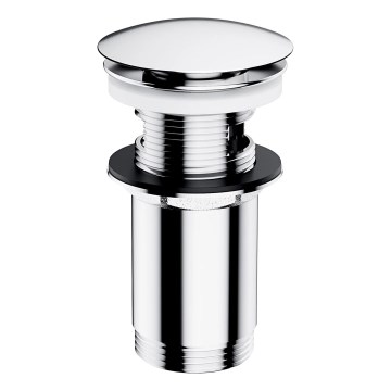 OMNIRES A706CR - Wastafel afva CLICK-CLACK diameter 6,6 cm glanzend chroom