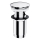 OMNIRES A706CR - Wastafel afva CLICK-CLACK diameter 6,6 cm glanzend chroom