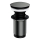 OMNIRES A706GR - Bonde de lavabo CLICK-CLACK d. 6,6 cm brossé graphite