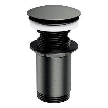 OMNIRES A706GR - Wastafel afva CLICK-CLACK diameter 6,6 cm geborsteld grafiet