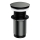 OMNIRES A716GR - Bonde de lavabo CLICK-CLACK d. 6,6 cm brossé graphite