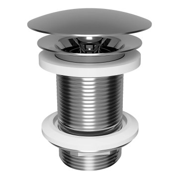 OMNIRES A82CR - Bonde de lavabo DRAIN d. 7,2 cm chrome brillant