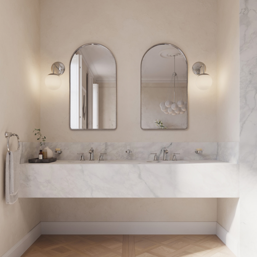 OMNIRES AL53230CR - Handdoekhouder voor aan de muur ART LINE glanzend chroom