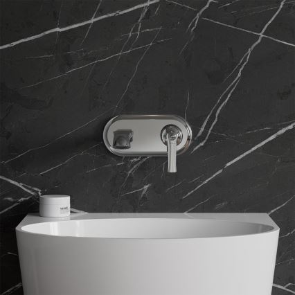 OMNIRES AM5215CR - Robinet de lavabo pour installation encastrée ARMANCE chrome brillant