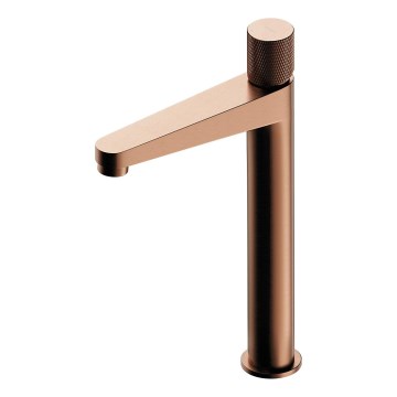 OMNIRES CT8012CPB - Mitigeur de lavabo CONTOUR 31,2 cm, finition cuivre brossé