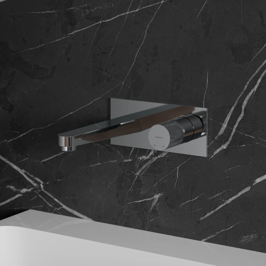 OMNIRES CT8015CR - Inbouw wastafelkraan CONTOUR glanzend chroom