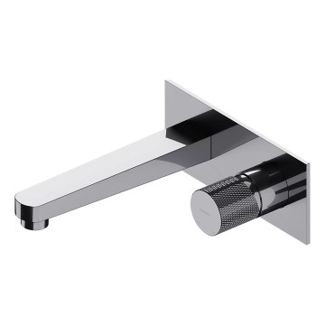 OMNIRES CT8015CR - Robinet de lavabo pour installation encastrée CONTOUR chrome brillant