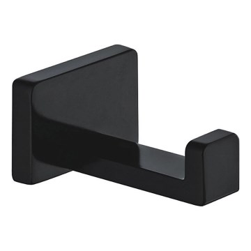 OMNIRES DA70110BL - Crochet mural DARLING semi-mat noir