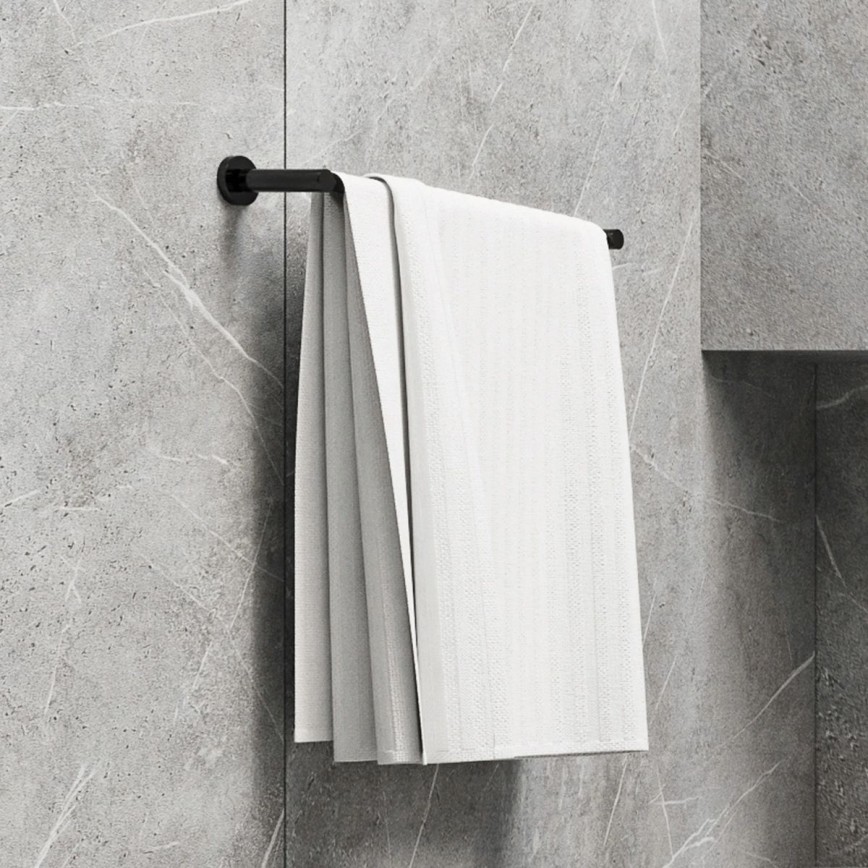 OMNIRES MP60214BL - Porte-serviettes mural MODERN PROJECT 40 cm mat noir