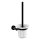OMNIRES MP60620BL - Brosse de toilette à fixation murale MODERN PROJECT mat noir